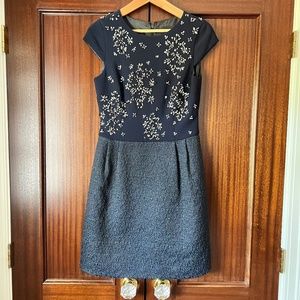 J Crew Collection Jeweled  Dress size 4 NWT